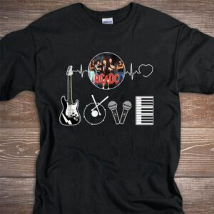 Acdc Heartbeat Type 3 T Shirt