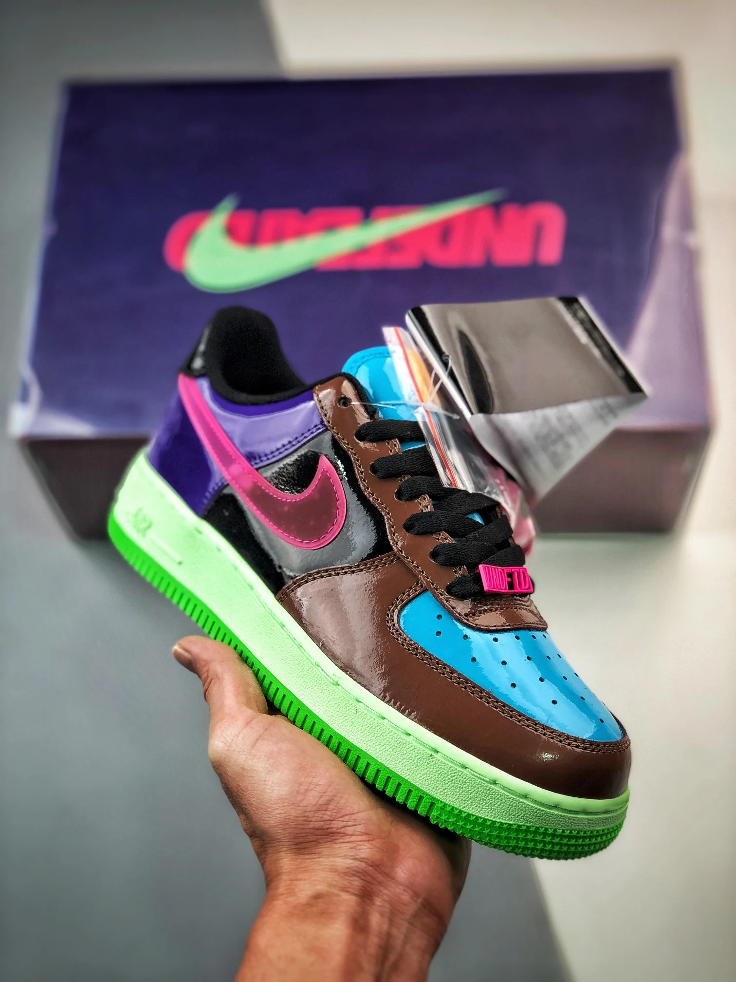 Undefeated x Nike Air Force 1 Low Pink Prime DV5255-200 For Sale