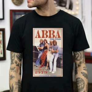 Abba The Tour 1979 Vintage T 149719 T Shirt