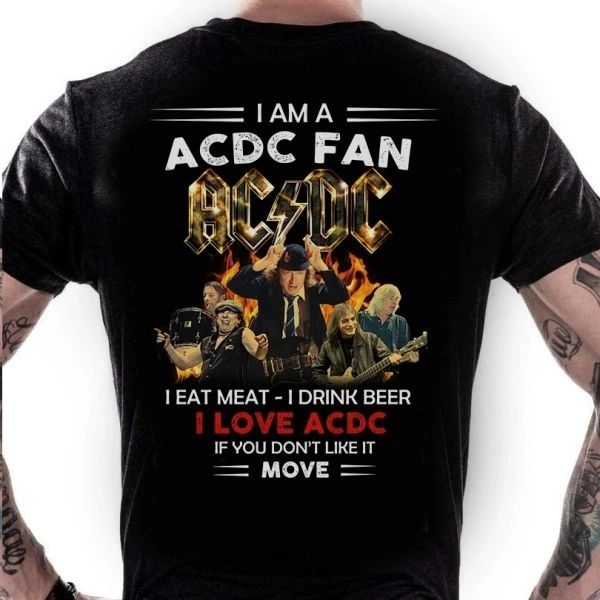 Acdc Fan Type 877 T Shirt