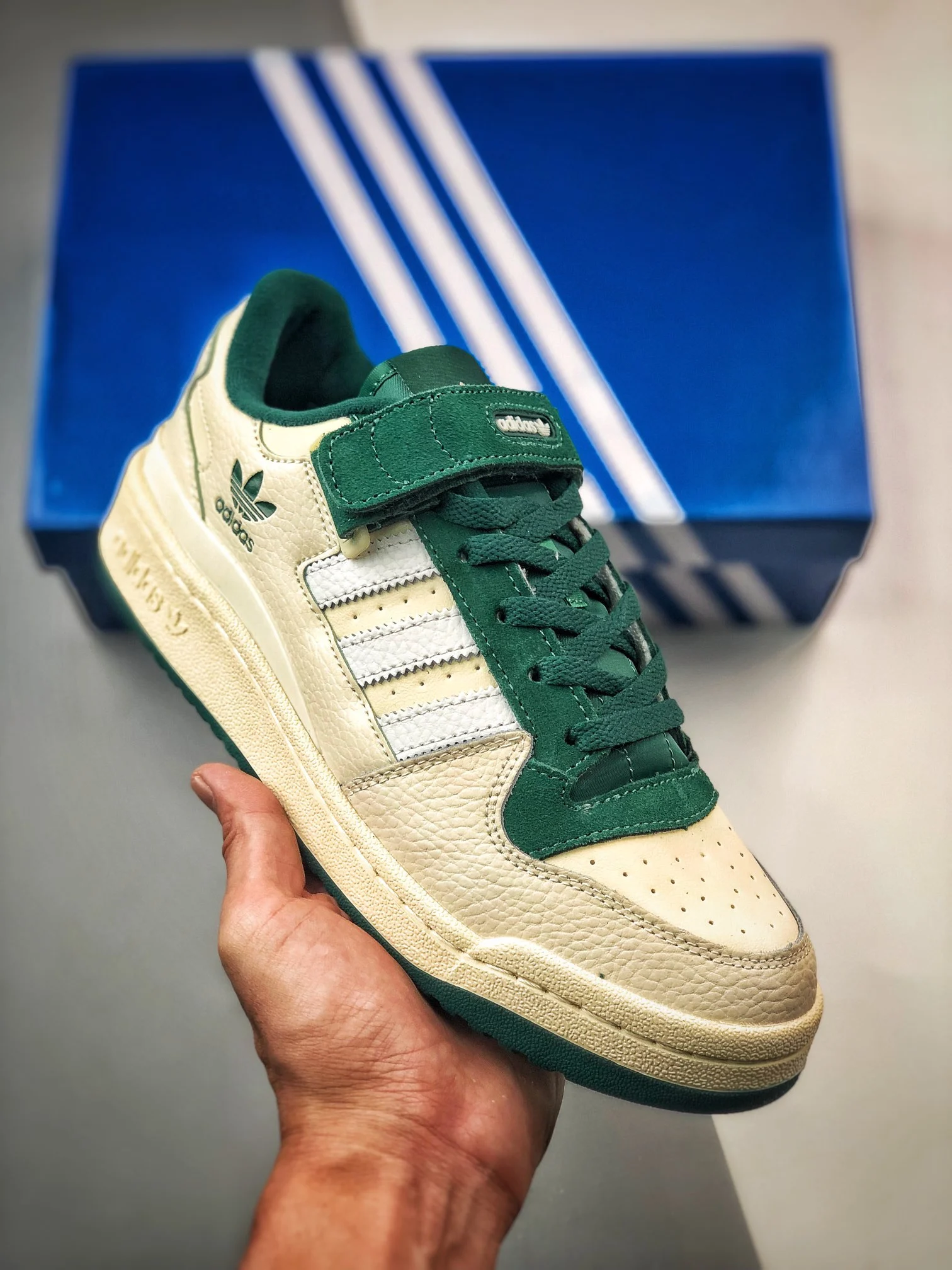 Adidas Forum Low Sail Green GX9398 For Sale