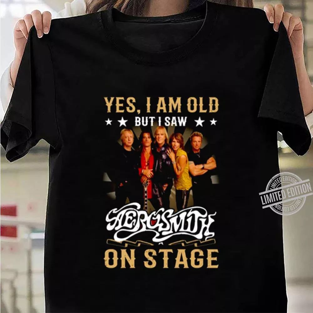 Aerosmith On Stage Type 97 T Shirt