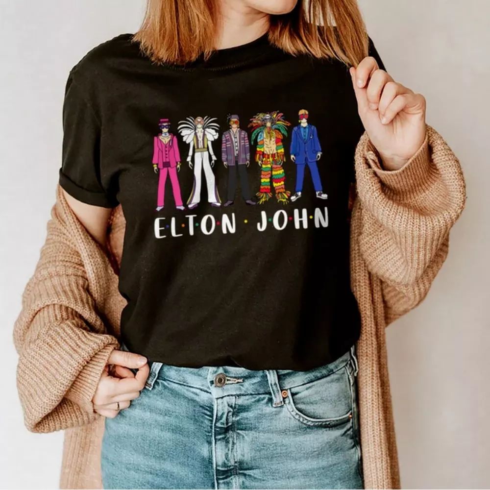 Elton John Type 614 T Shirt