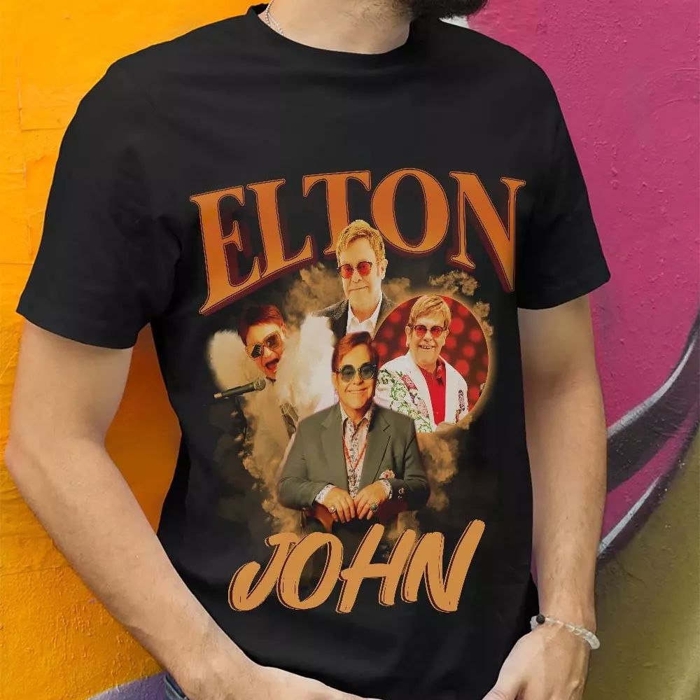 Elton John Type 606 T Shirt