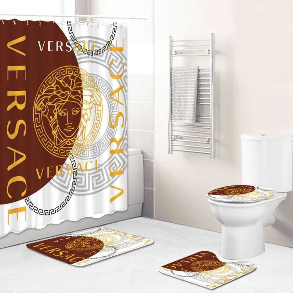 Gianni Versace Bathroom Set Bath Mat Hypebeast Home Decor Luxury Fashion Brand
