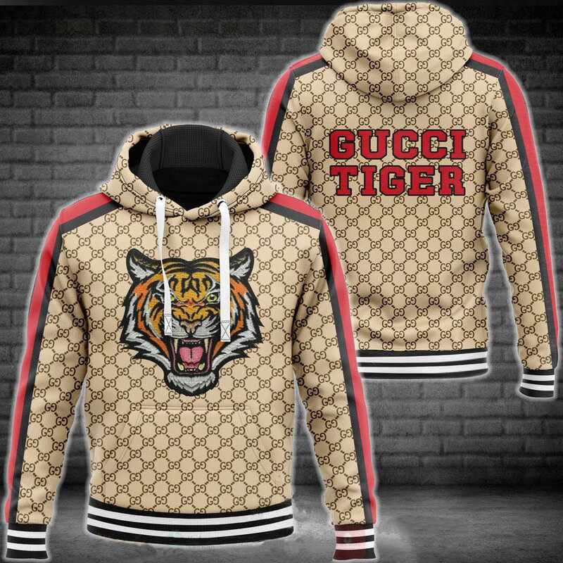 Gucci Tiger Type 977 Hoodie Fashion Brand Luxury Outfit