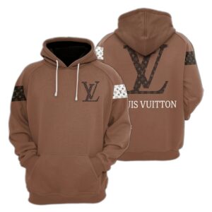 Louis Vuitton Brown Lv Type 897 Hoodie Outfit Fashion Brand Luxury