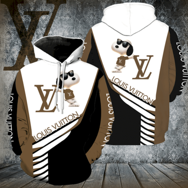 Louis Vuitton Snoopy Brown Type 607 Hoodie Outfit Luxury Fashion Brand