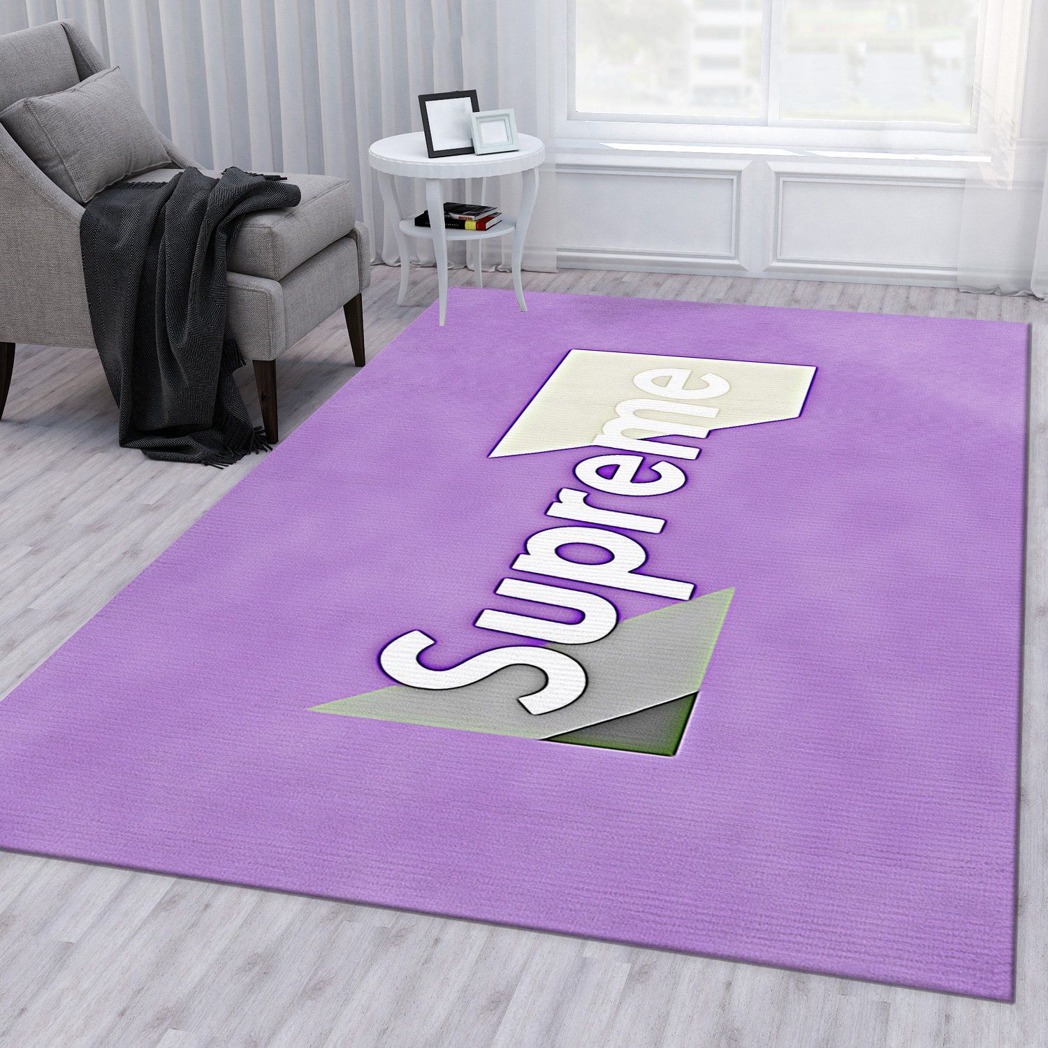 Supreme V Area Bed Christmas Luxury Fashion Brand Rug Home Decor Area Carpet Door Mat