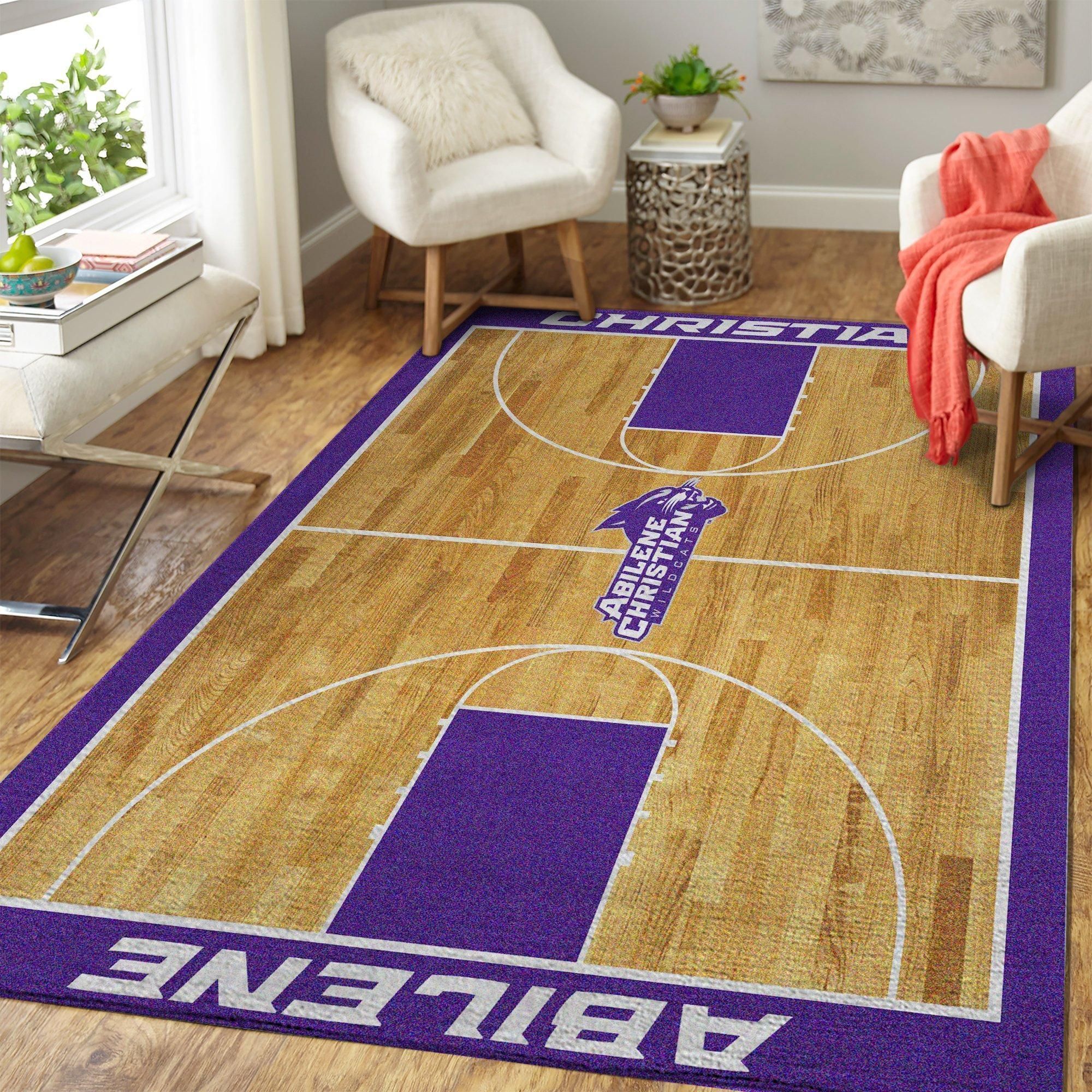 Abilene Christian Universitys Ncaa Football Basketball Custom Type 8315 Rug Area Carpet Home Decor Living Room