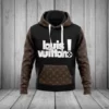 Louis Vuitton Brown Black Type 459 Hoodie Outfit Luxury Fashion Brand