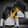 Gucci Black White Type 305 Hoodie Outfit Luxury Fashion Brand