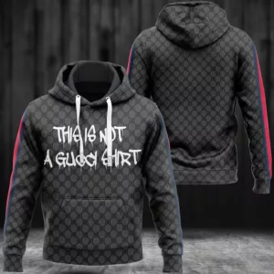 Gucci Black This Is Not A Shirt Type 304 Hoodie Outfit Fashion Brand Luxury