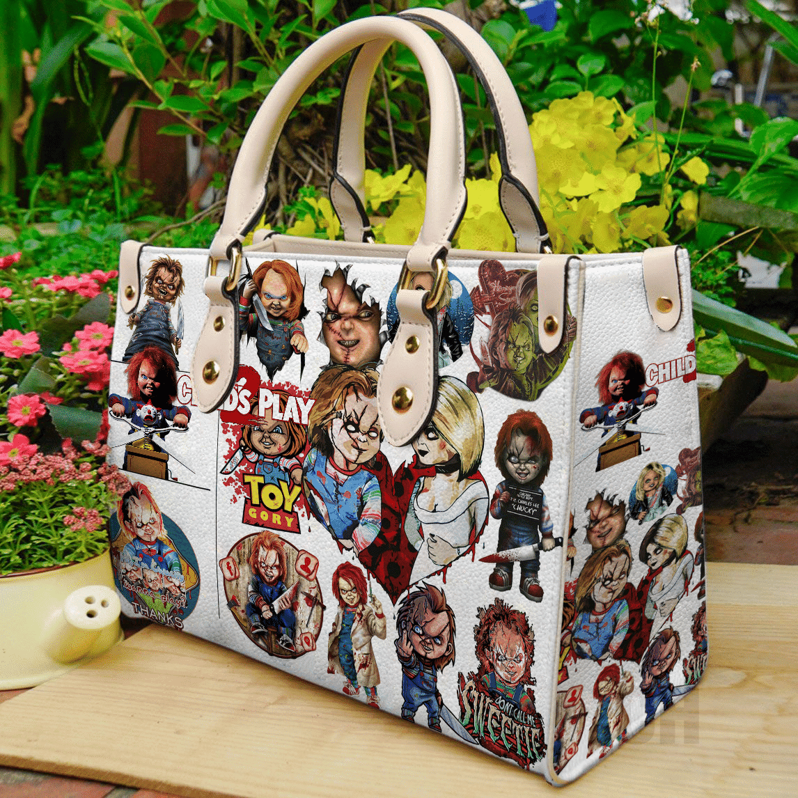 Chucky Women Leather Hand Bag