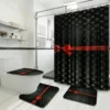 Louis Vuitton Bathroom Set Home Decor Bath Mat Luxury Fashion Brand Hypebeast