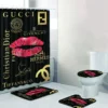 Gucci Bathroom Set Luxury Fashion Brand Home Decor Hypebeast Bath Mat