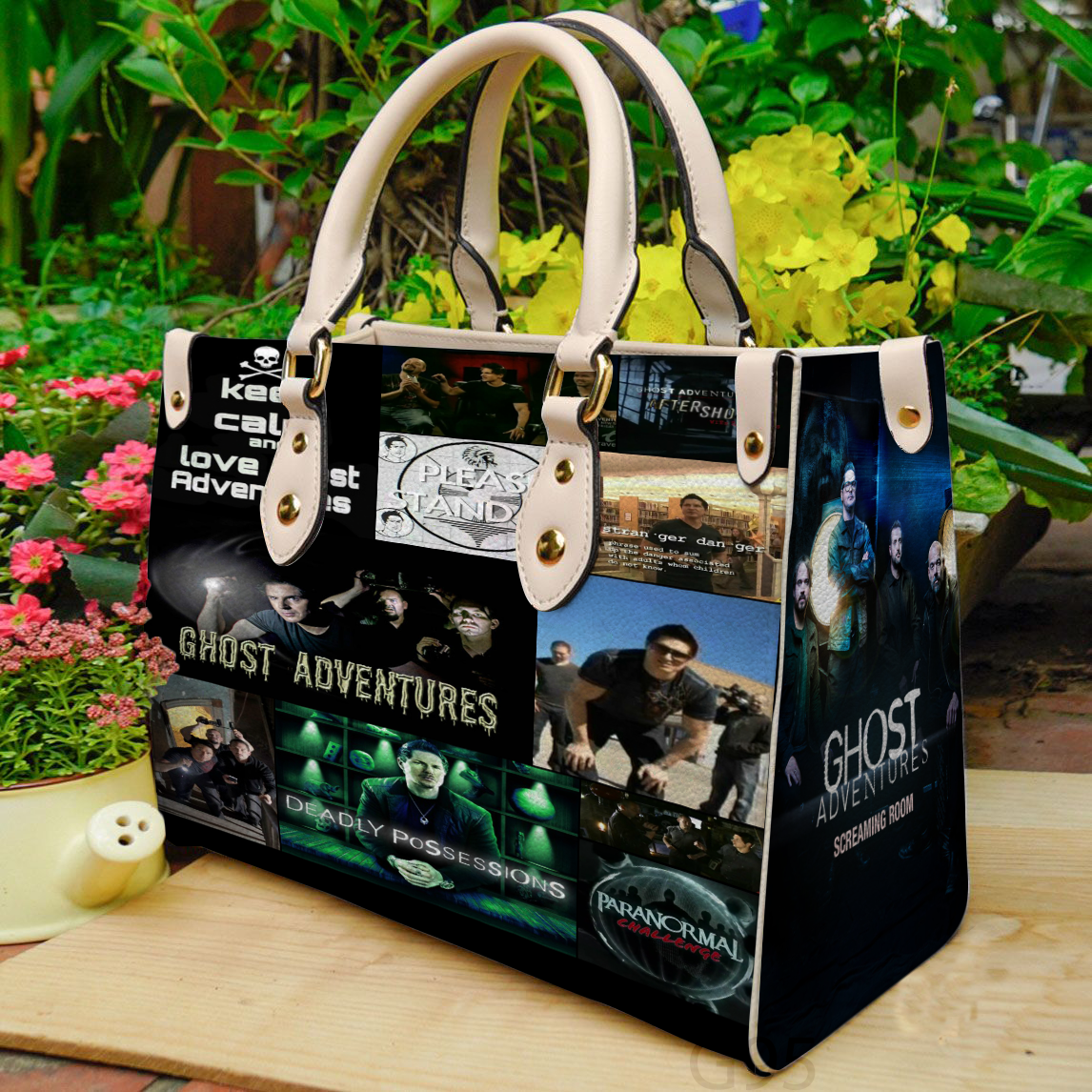 Ghost Adventures Women Leather Hand Bag