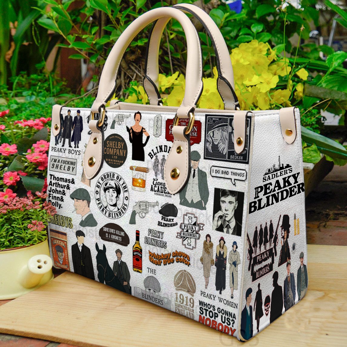 The Peaky Blinders Lover Women Leather Hand Bag