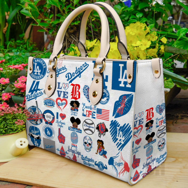 Los Angeles Dodgers lover Women Leather Hand Bag