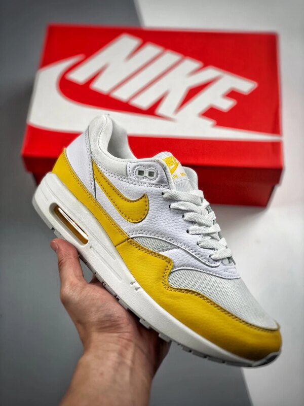 Nike Air Max 1 White Bright Yellow DX2954-001 For Sale