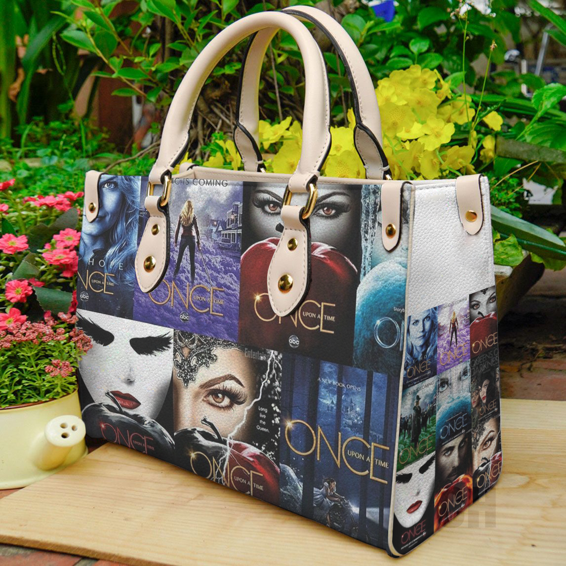 Once Upon A Time Women Leather Hand Bag