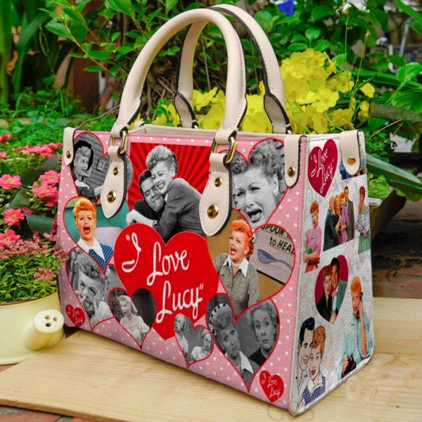 I Love Lucy 1a Women Leather Hand Bag