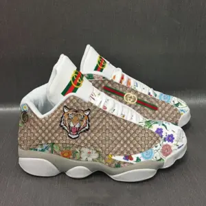 Gucci Tiger Air Jordan 13 Shoes Luxury Trending Fashion Sneakers