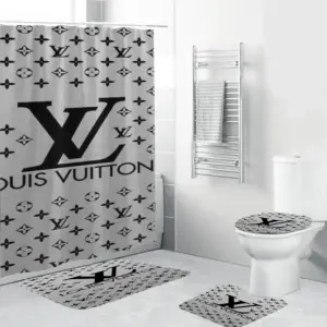 Louis Vuitton Bathroom Set Bath Mat Hypebeast Luxury Fashion Brand Home Decor