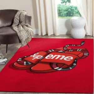 Gucci Supreme Mat Luxury Fashion Brand Rug Home Decor Door Mat Area Carpet