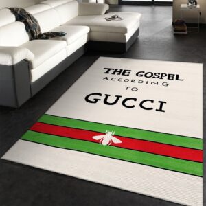 Gucci Area The Luxury Fashion Brand Rug Area Carpet Door Mat Home Decor