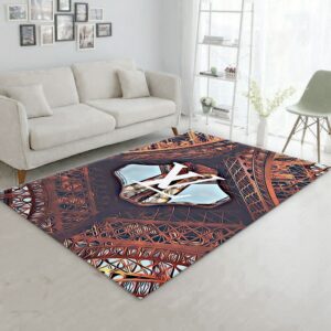 Louis Vuitton Paris Art Luxury Fashion Brand Rug Area Carpet Home Decor Door Mat