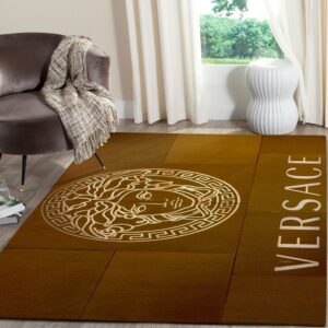 Versace Area Luxury Fashion Brand Rug Door Mat Home Decor Area Carpet