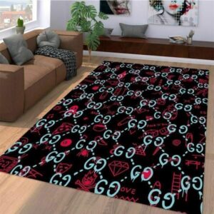 Gucci Luxury Fashion Brand Rug Area Carpet Door Mat Home Decor