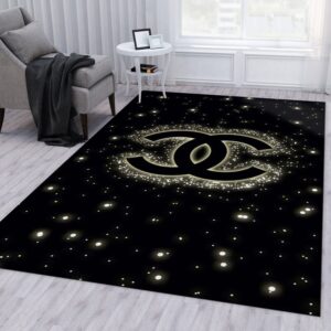 Chanel Area Luxury Fashion Brand Rug Area Carpet Home Decor Door Mat