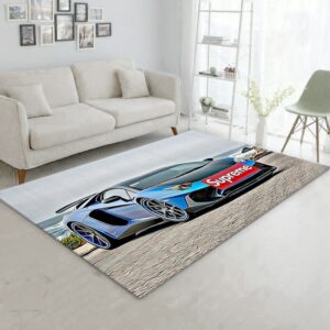 Supreme Lamborghini V Bed Luxury Fashion Brand Rug Door Mat Home Decor Area Carpet