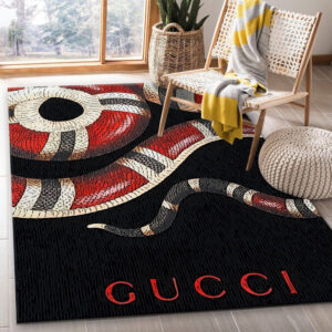 Gucci Christmas Luxury Fashion Brand Rug Home Decor Area Carpet Door Mat