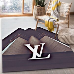Louis Vuitton Modern Art Bed Christmas Luxury Fashion Brand Rug Area Carpet Door Mat Home Decor