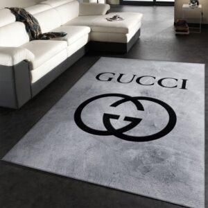 Gucci Rectangle Christmas Luxury Fashion Brand Rug Home Decor Area Carpet Door Mat