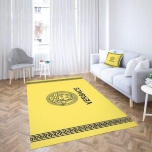 Versace Exquisite Gold Area Christmas The Luxury Fashion Brand Rug Home Decor Door Mat Area Carpet