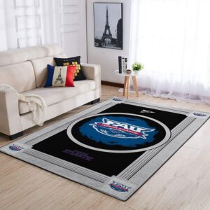 Florida Atlantic Owls Ncaa Team Logo Nice Type 7958 Rug Area Carpet Living Room Home Decor