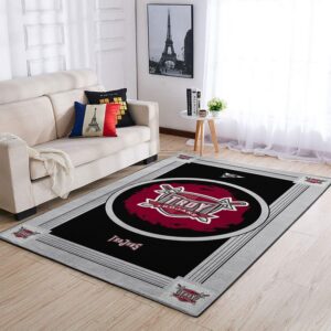 Troy Trojans Ncaas Team Logo Type 8002 Rug Home Decor Area Carpet Living Room