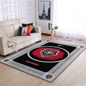 New Mexico Lobos Ncaa Team Logo Nice Type 8344 Rug Area Carpet Living Room Home Decor
