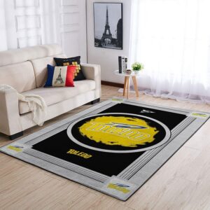 Toledo Rockets Ncaa Team Logo Nice Type 8392 Rug Living Room Area Carpet Home Decor