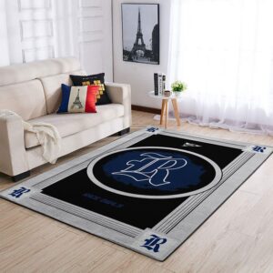 Rice Owls Ncaa Team Logo Nice Type 8401 Rug Home Decor Area Carpet Living Room