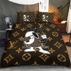 Customized Logo Brand Bedding Set Home Decor Bedspread Bedroom Luxury