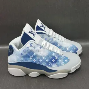 Louis Vuitton Sky Logo Air Jordan 13 Sneakers Trending Luxury Shoes Fashion