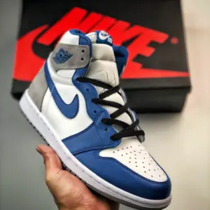 Air Jordan 1 High OG True Blue White-Cement Grey DZ5485-410 For Sale