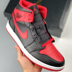 Air Jordan 1 Mid Bred Black White Fire Red DQ8426-060 For Sale
