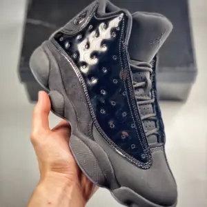Air Jordan 13 Cap and Gown Black 414571-012 On Sale