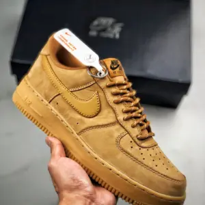 Nike Air Force 1 FlaxGum Light Brown Black Wheat For Sale